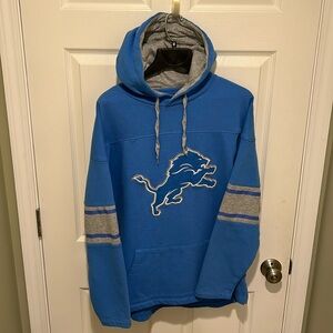 Detroit Lions Hooded Sweatshirt Size Medium